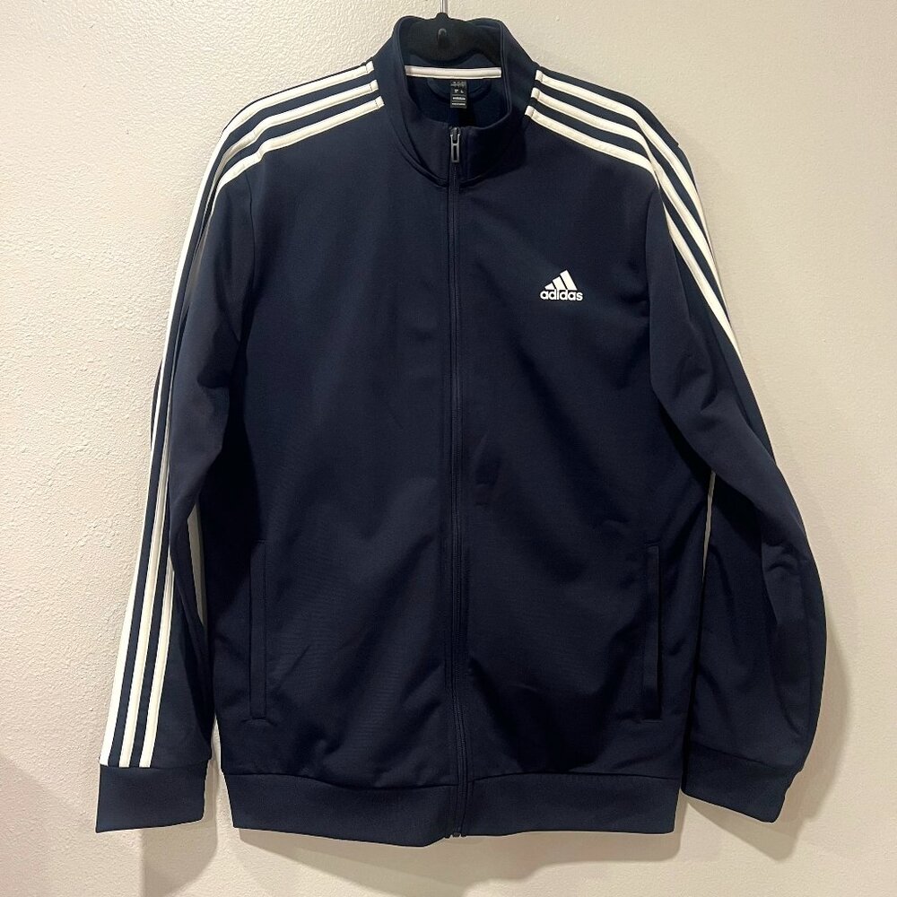 adidas Navy Blue Performance Jacket